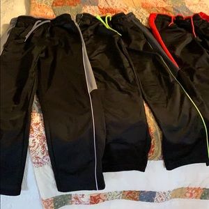 Boys athletic pants- three pairs size 10-12